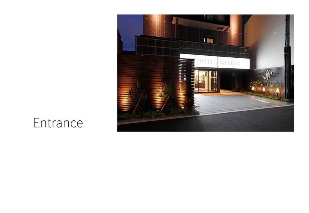 Hotel Meldia Osaka Higobashi Exterior foto